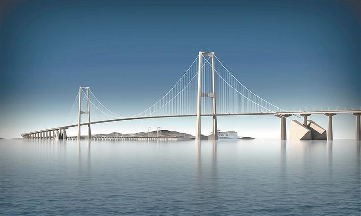 深中通道桥梁工程4月底开工 预计2024年建成