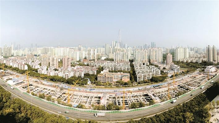 深圳地铁10号线益田停车场主体结构封顶 计划