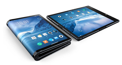 全球首款可折叠柔性屏手机FlexPai(柔派)发布