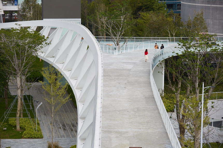 寶安濱海廊橋致力成為粵港澳大灣區開放、共享、生態的城市公共空間新標杆。
