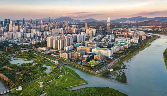 俯瞰河套深港科技創新合作區