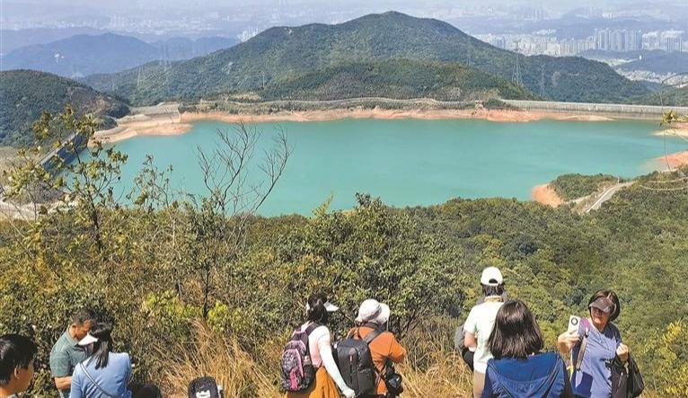 打卡深圳鲲鹏径 假期享野趣
