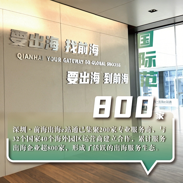 国际范 · 出海e站通服务企业超800家