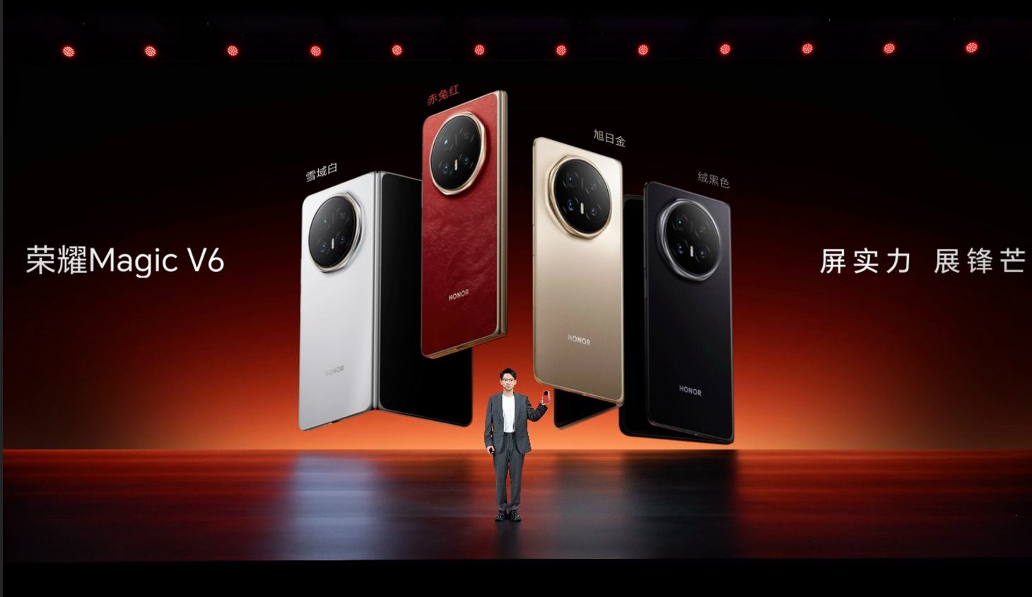 荣耀发布全新折叠旗舰手机Magic V6