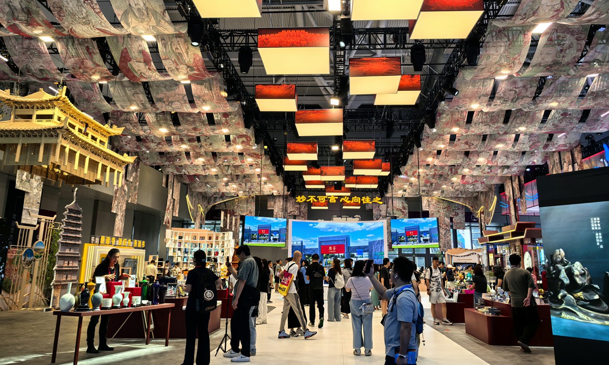 河北展区。