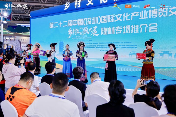 广西“五彩隆林”非遗与山野珍品闪耀文博会(图12)