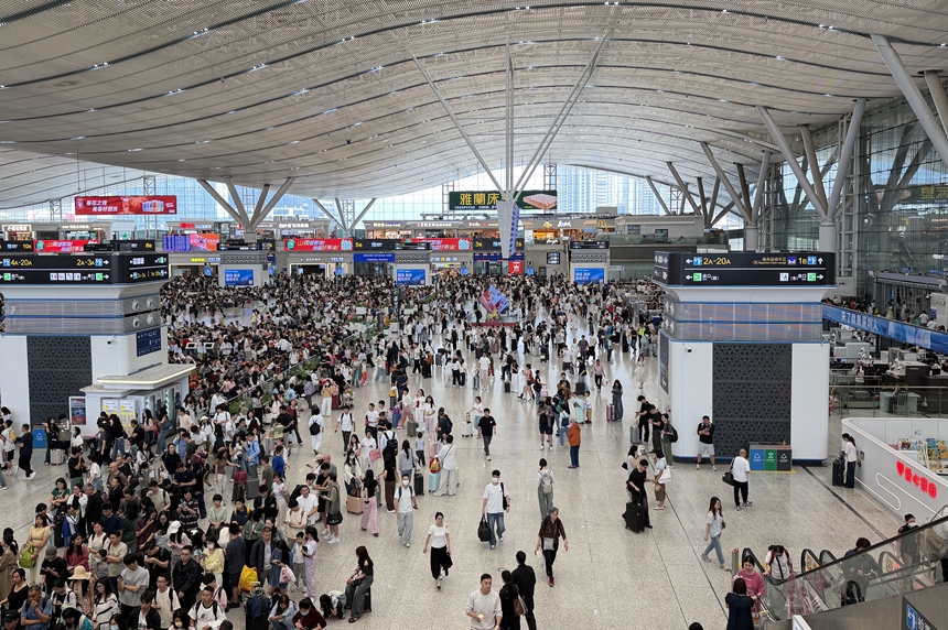 端午假期廣深港高鐵預計運送跨境旅客53.9萬人次