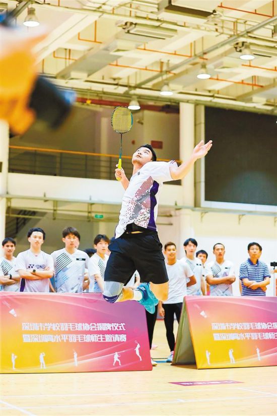 深圳市学校羽毛球协会揭牌成立